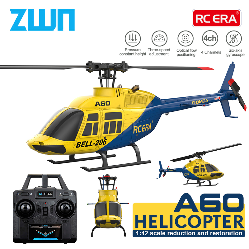 Rc Hobby Grade Helicopter - A60 RC ヘリコプター 2.4G 6軸ジャイロスコープ 4CH