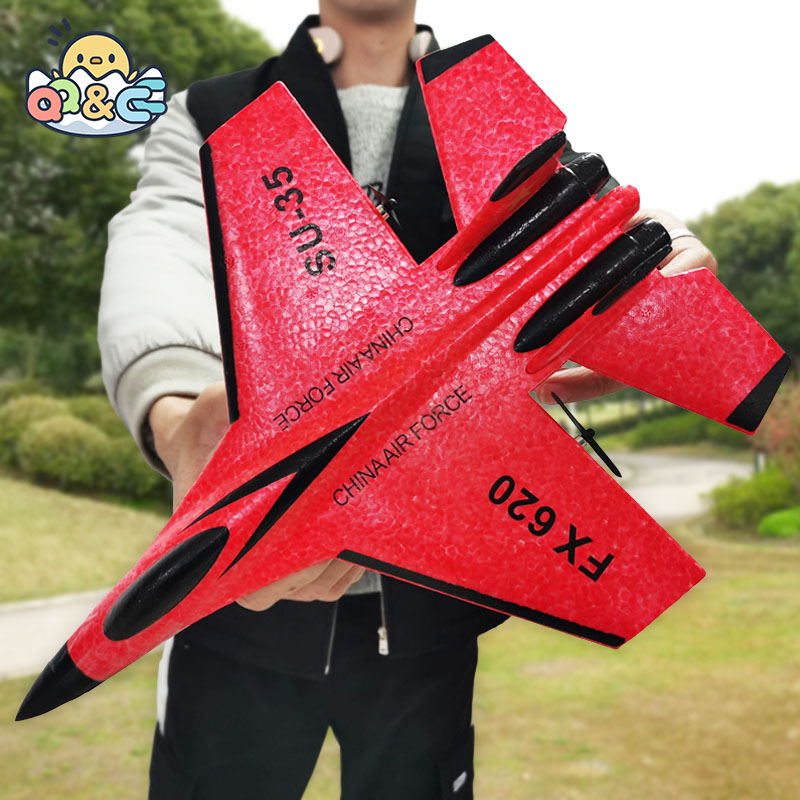 Rc Hobby Plane - FX-620 SU-35 RC リモートコントロール飛行機 2.4 グラムリモートコントロール戦闘機趣味飛行機グライダー飛行機
