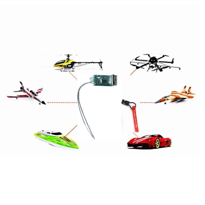 Rc Hobby Toys - S603 DSMX DSM2 6CH RCレシーバー PPM出力