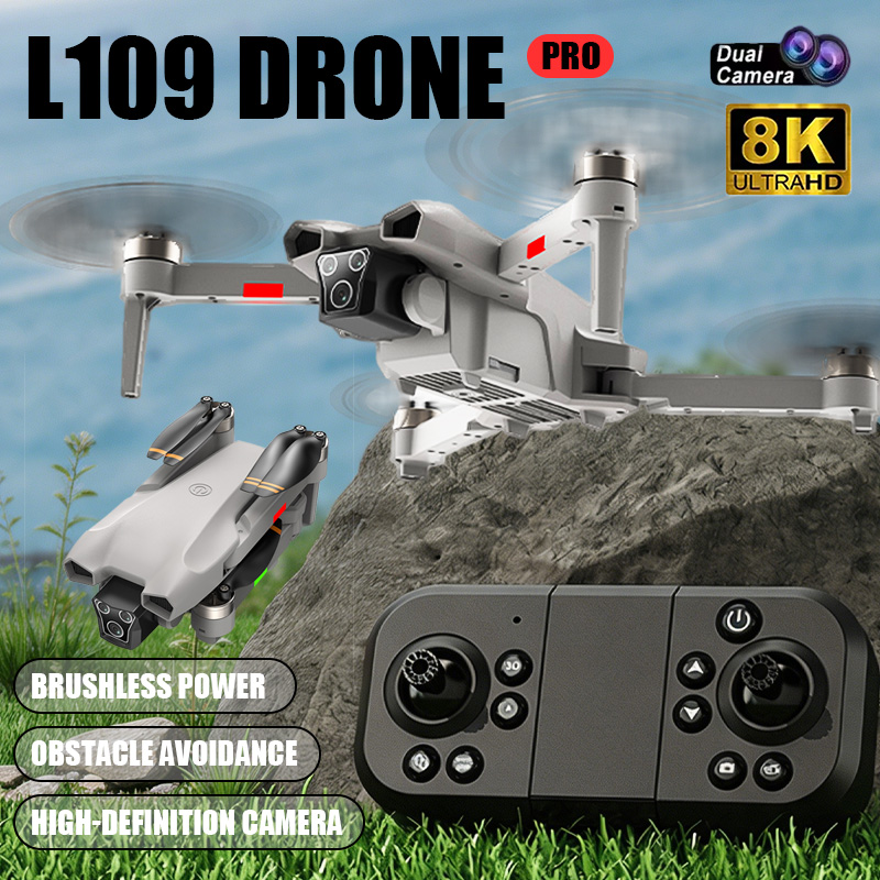 Rc Hobby Grade Helicopter - 新型ホットL017プロドローン ブラシレス 3Dロール 360 ° 折りたたみ式クアッドコプター