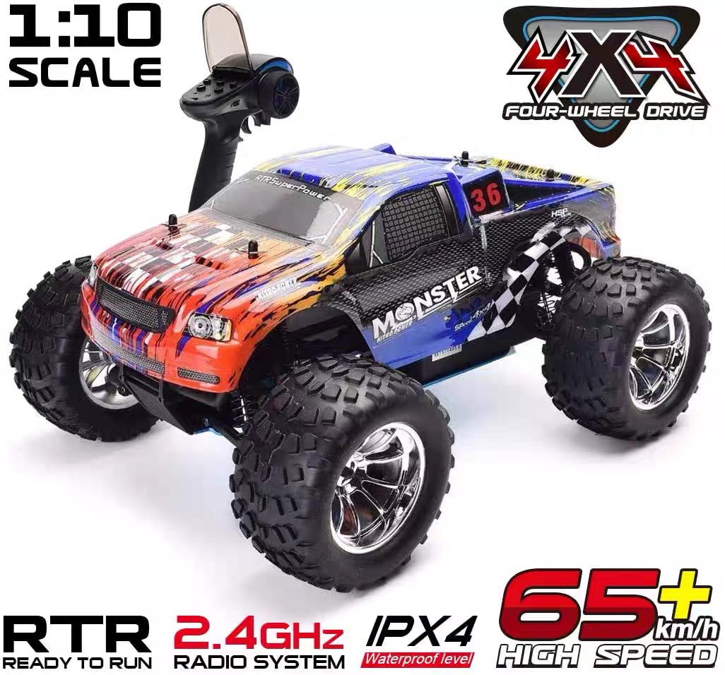 Rc Hobby Engine - HSP RCトラック 1/10スケール ニトロガソリンエンジン ホビーカー 2速