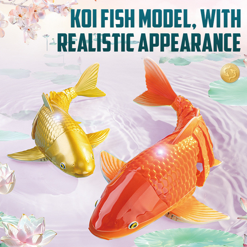 スマートRC魚 バイオニック鯉 魚型水遊びおもちゃ リモコン - Rc Submarine Water のレビューと価格