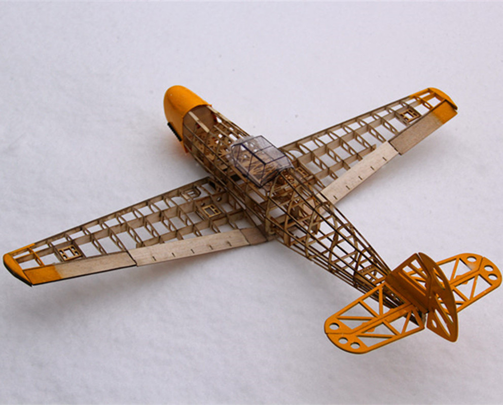 フレーム付き木製飛行機飛行機キット,モデル構築,bf109, - Rc Hobby Toys のレビューと価格