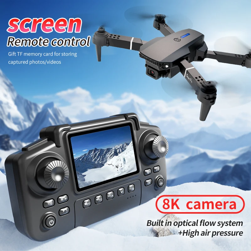 プロフェッショナル E88 プロドローン スクリーン付き 8 - Rc Hobby Grade Helicopter のレビューと価格