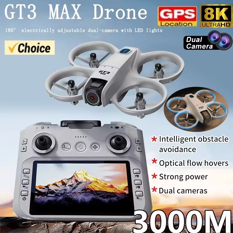 2026 GT3Max HD 8K RCドローン 広角カメラ - Rc Hobby Grade Helicopter のレビューと価格