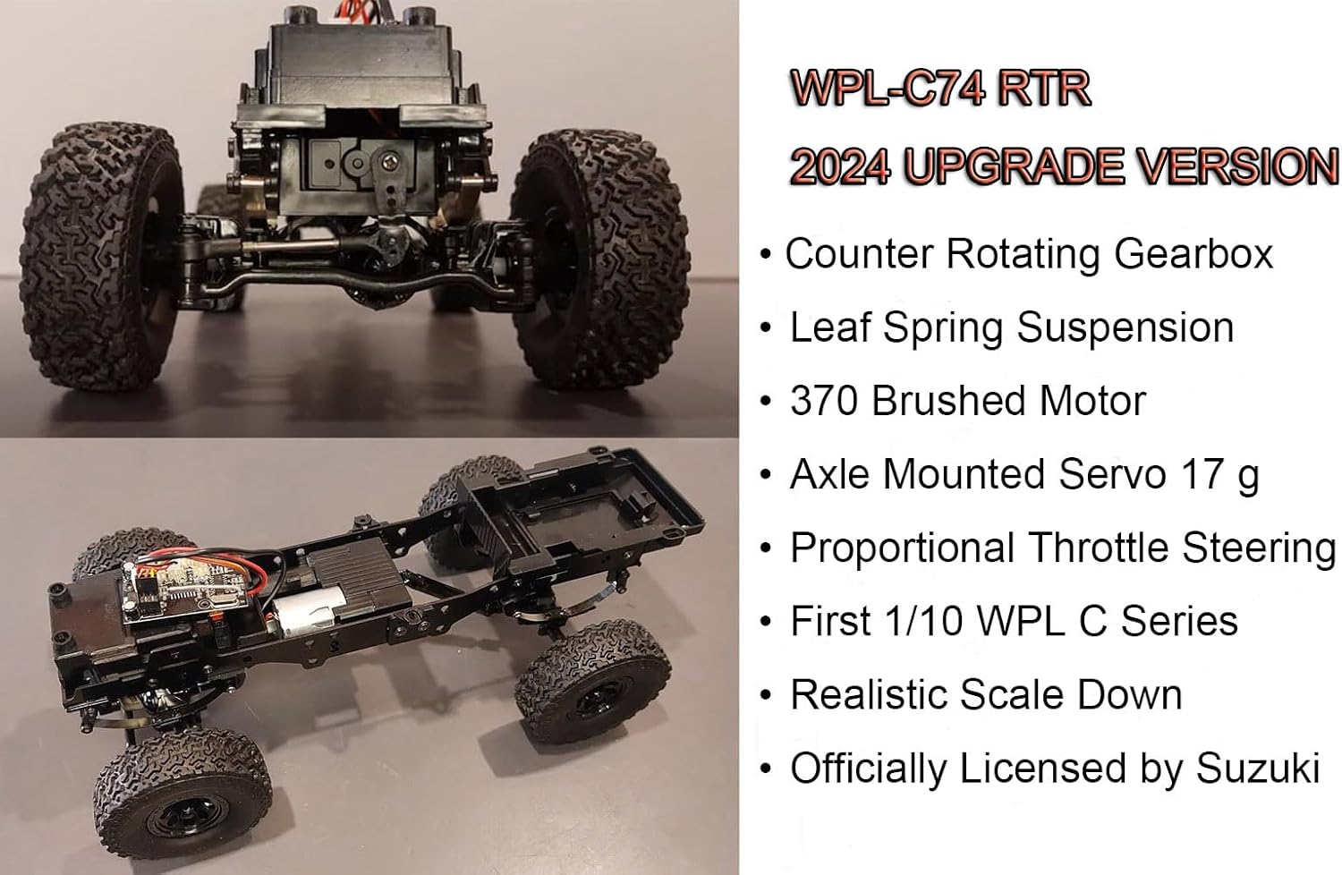 1/10スケール 4x4オフロードロッククローラーRTR、比 - Rc Hobby Grade Crawler のレビューと価格