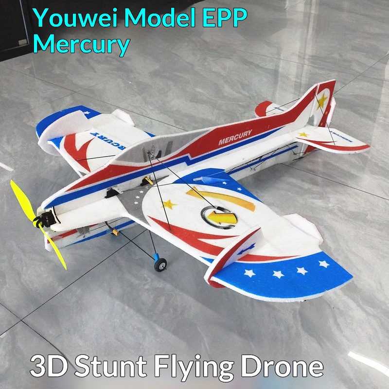 マーキュリーEPPフォーム3DアクロバットRC飛行機 フリー - Rc Hobby Plane のレビューと価格
