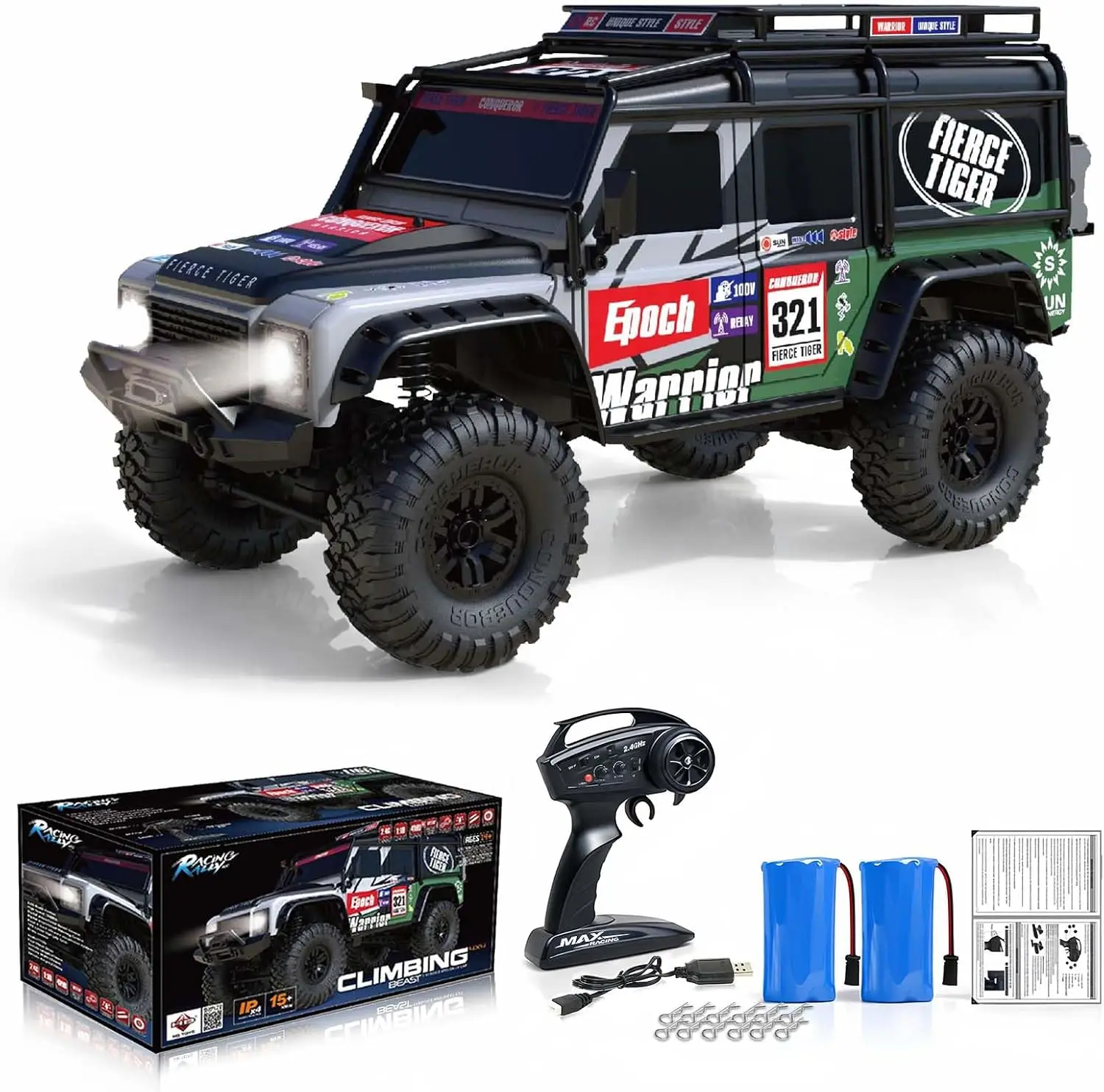 RCカー RCクローラー 1/10スケール RTR ラジコン - Rc Hobby Grade Crawler のレビューと価格