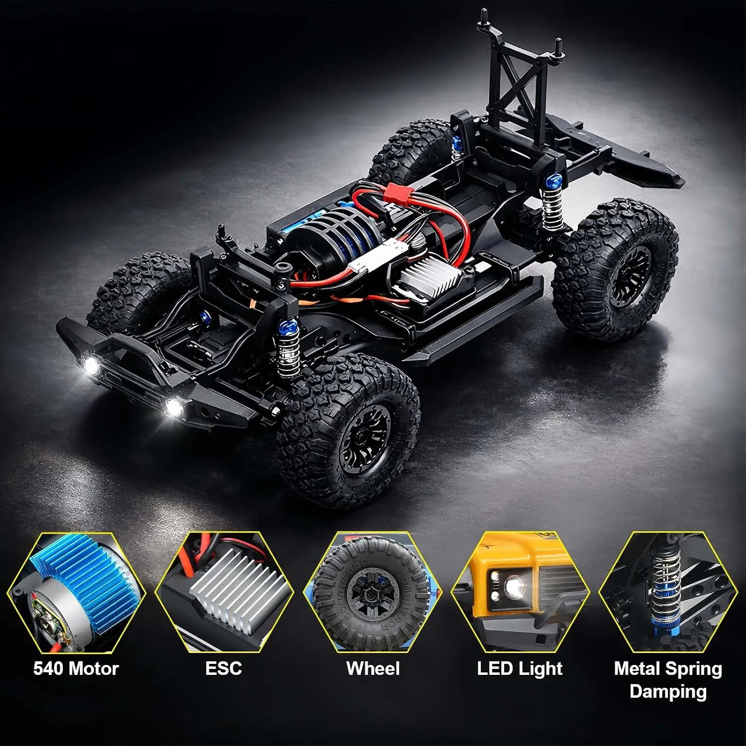 RCカー RCクローラー 1/10スケール RTR ラジコン - Rc Hobby Grade Crawler のレビューと価格