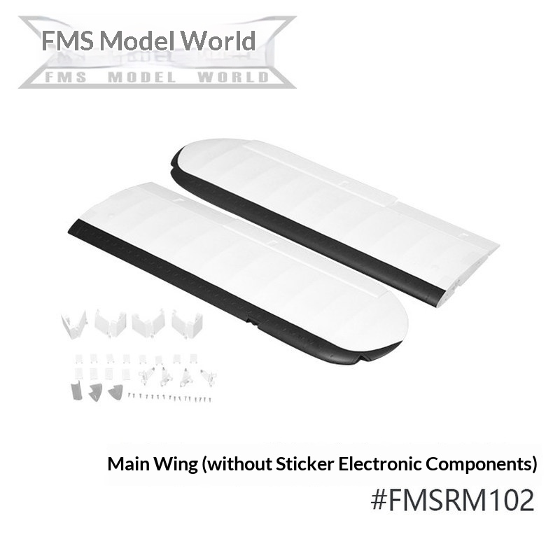 FMS RC 飛行機デカール 1700 ミリメートル PA- - Rc Hobby Toys のレビューと価格