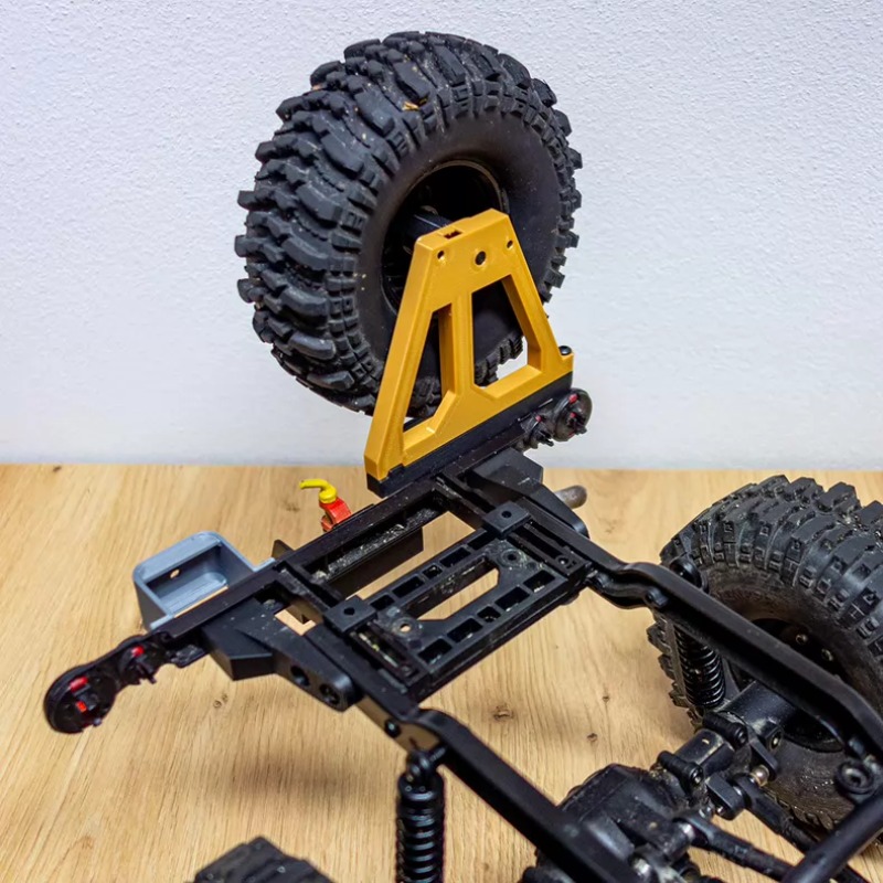 1/10 RCロッククローラー用ロック式オープンスペアタイヤ - Rc Hobby Grade Crawler のレビューと価格