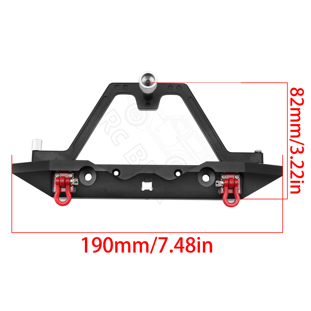 メタルフロントリアバンパー、スペア1.9インチタイヤ付き、1 - Rc Hobby Grade Crawler のレビューと価格