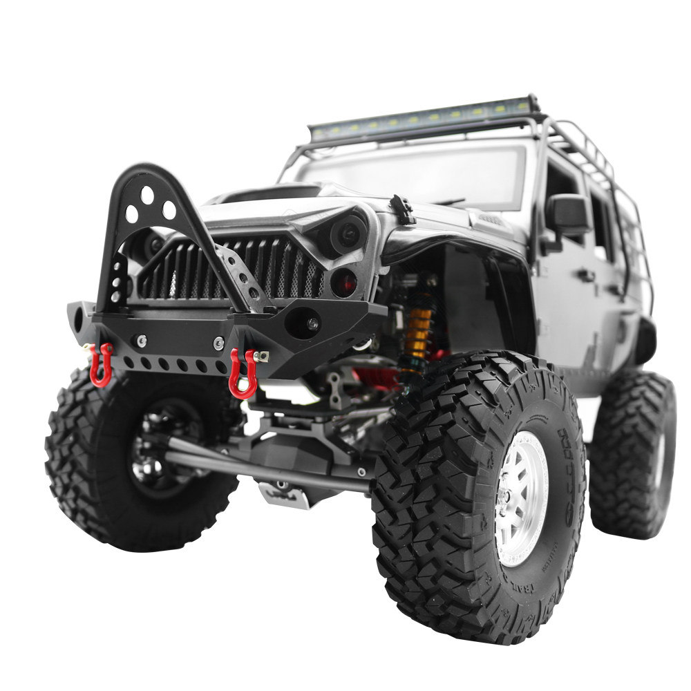 メタルフロントリアバンパー、スペア1.9インチタイヤ付き、1 - Rc Hobby Grade Crawler のレビューと価格