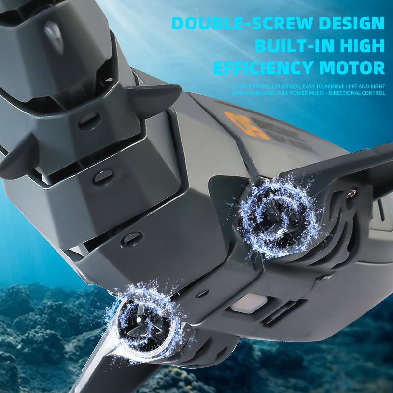 Spary Rc サメ 2.4Ghz リモートコントロールボ - Rc Submarine Water のレビューと価格