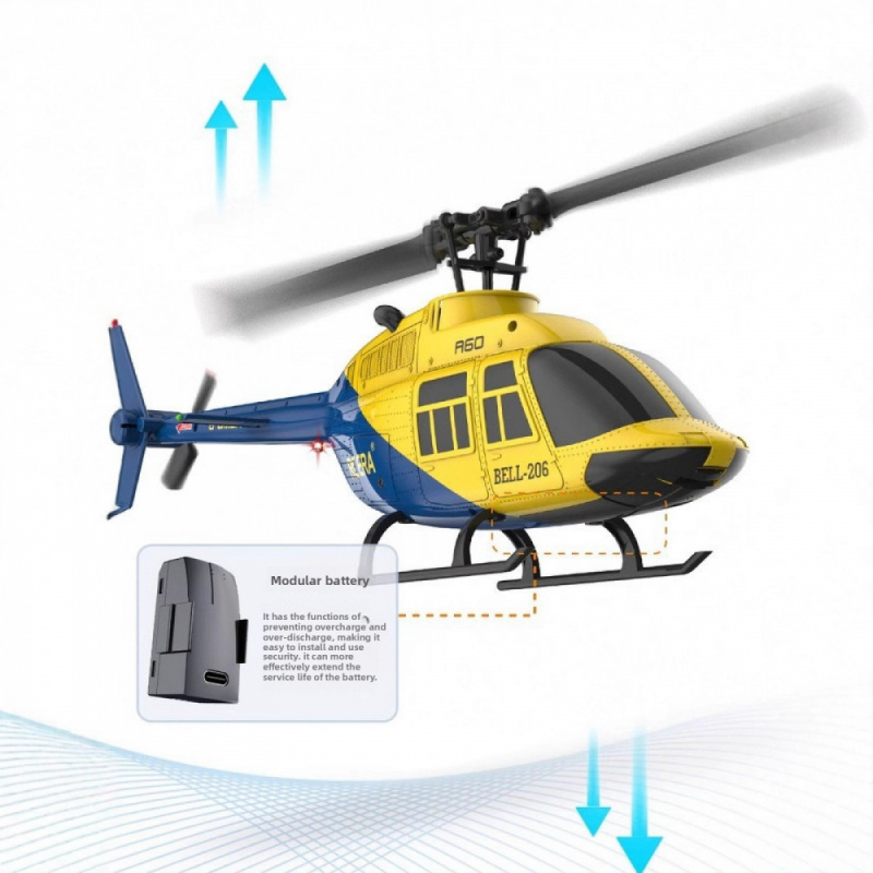 RC ERA A60 RCヘリコプター、高度維持機能付き、4 - Rc Hobby Grade Helicopter のレビューと価格