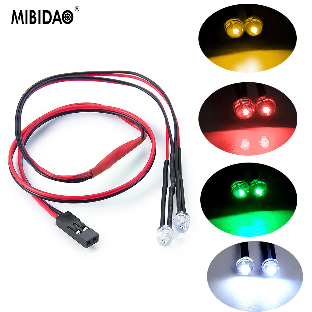 MIBIDAO RC カー LED ライトスポットライト赤/ - Rc Tire Foam Insert のレビューと価格