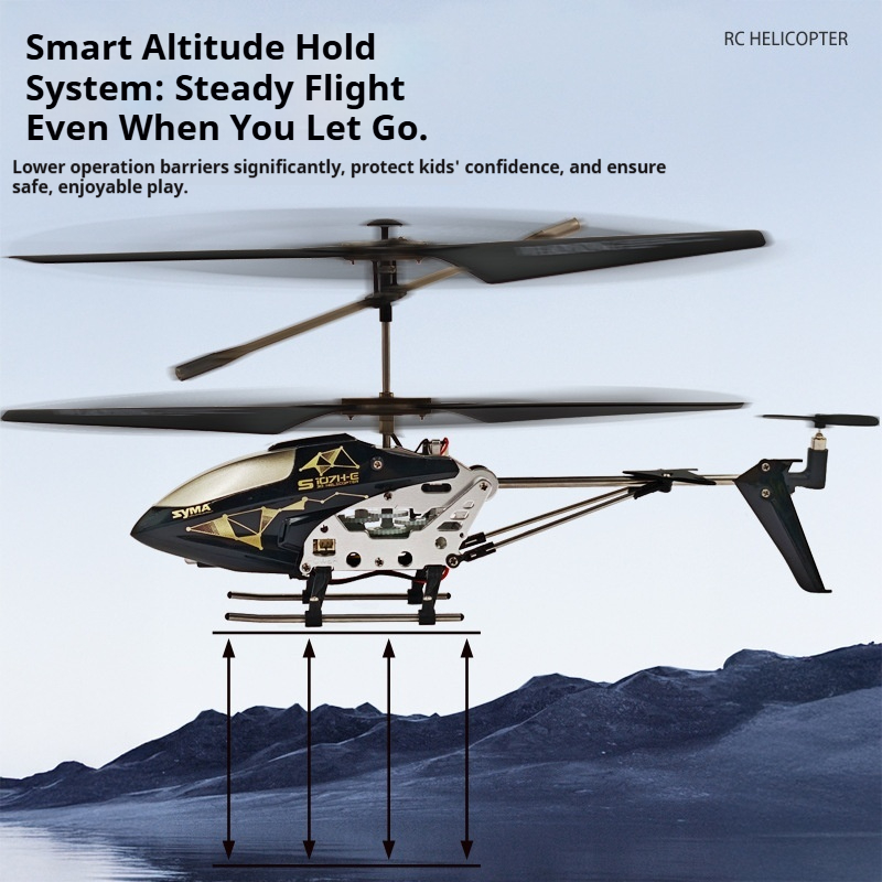 Syma RCヘリコプター S107H E 3.5チャンネル - Rc Hobby Grade Helicopter のレビューと価格