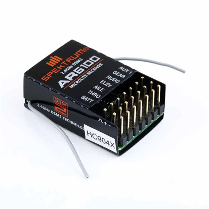 AR6100 DSM2 6CH 2.4GHz レシーバー S - Rc Hobby Toys のレビューと価格