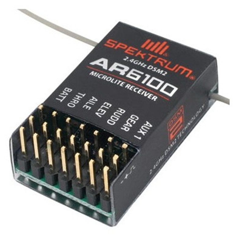 AR6100 DSM2 6CH 2.4GHz レシーバー S - Rc Hobby Toys のレビューと価格
