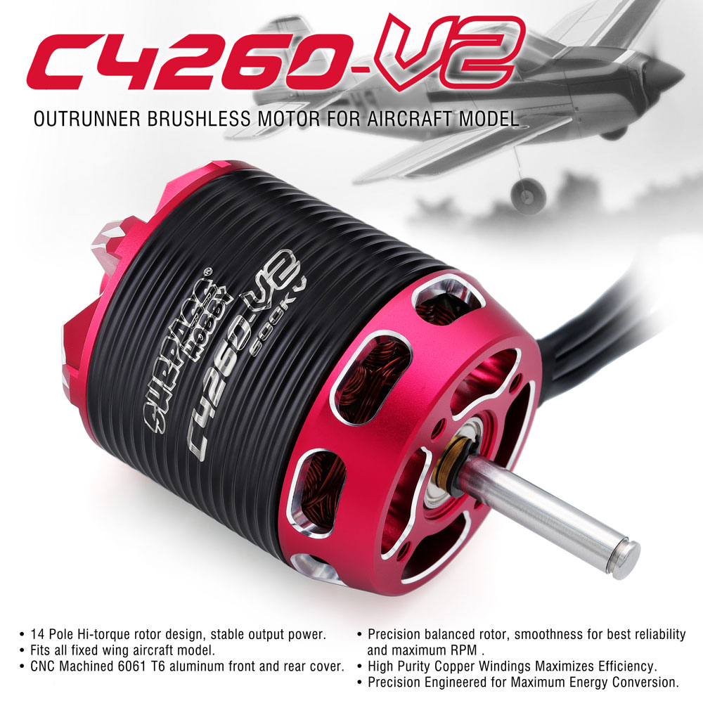 SURPASS HOBBY C4240 750KV/850K - Rc Hobby Plane のレビューと価格
