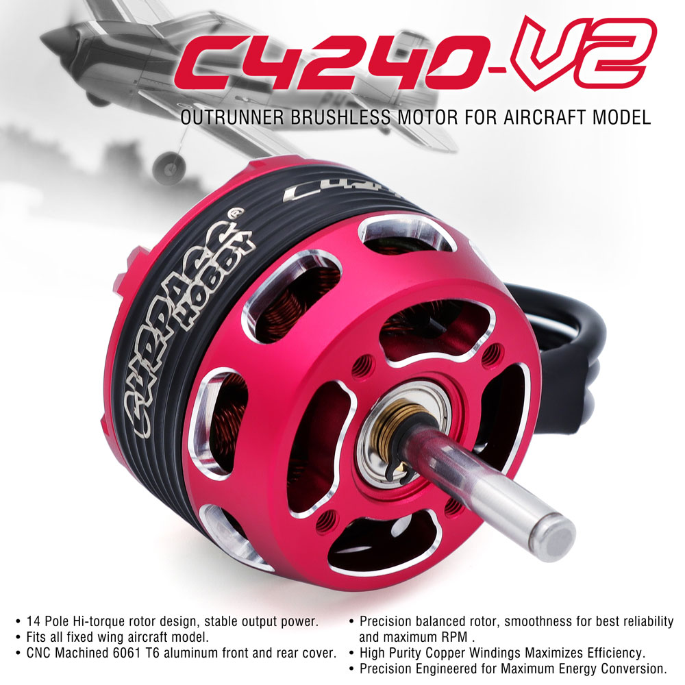 SURPASS HOBBY C4240 750KV/850K - Rc Hobby Plane のレビューと価格